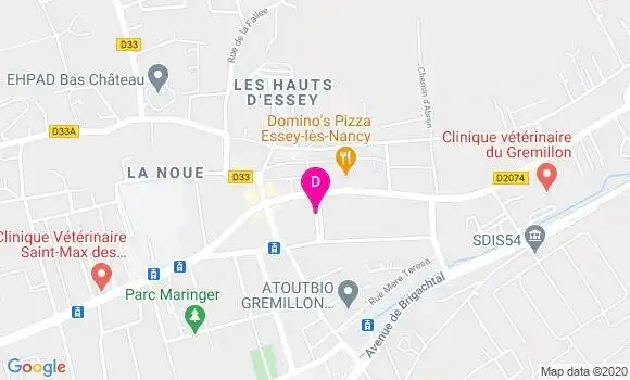 Localisation Ghislaine Royer Groshens