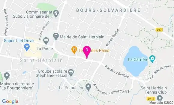 Localisation Francois Coirier