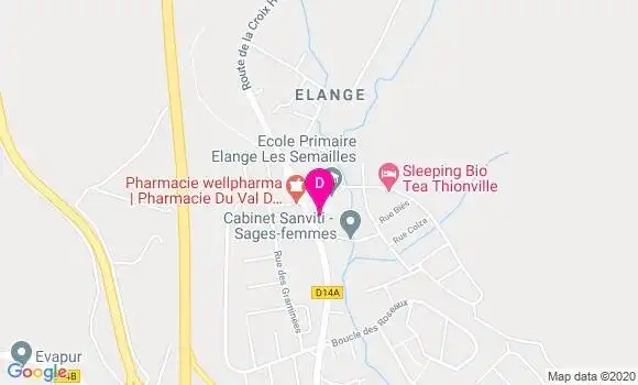 Localisation Jean Baptiste Vivot