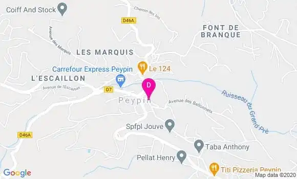 Localisation Virginie Aubut