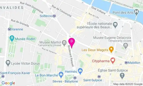 Localisation Franck Pezin