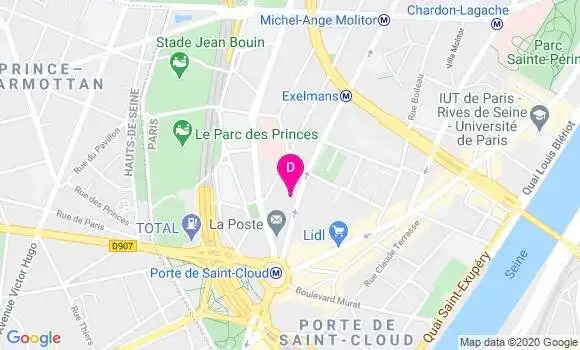 Localisation Urielle Serfaty Malek