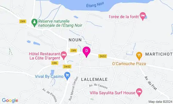 Localisation Camille Moreaux Larbaigt