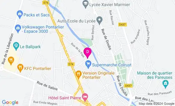 Localisation Antoine Joly