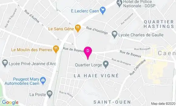 Localisation Lucie Peronne