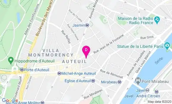 Localisation Catherine Carachet