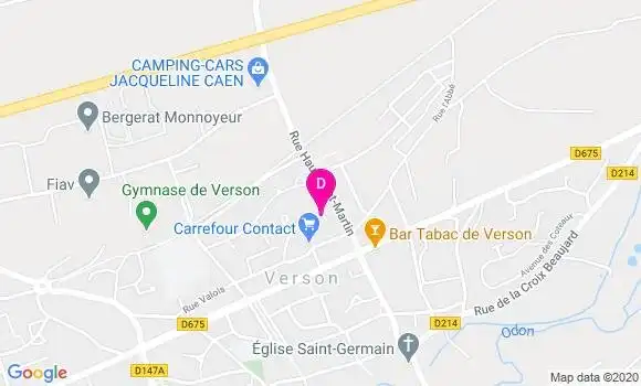 Localisation Clement Van Elslande