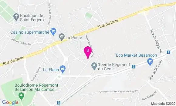 Localisation Jean Francois Loyenet