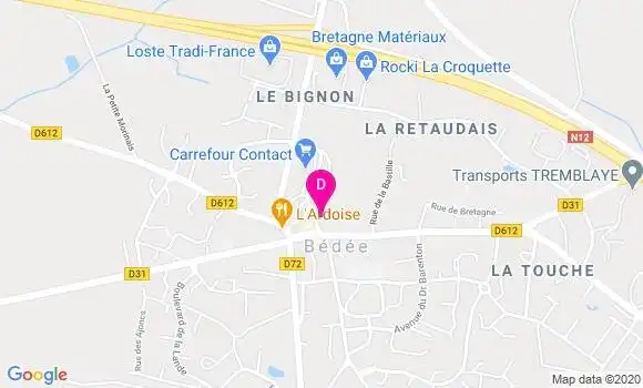 Localisation Pierre Seriau