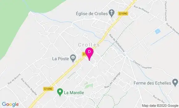 Localisation Monique Serve