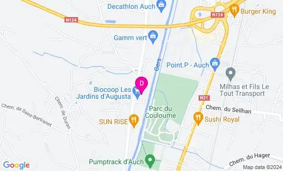 Localisation Cyril Fratta