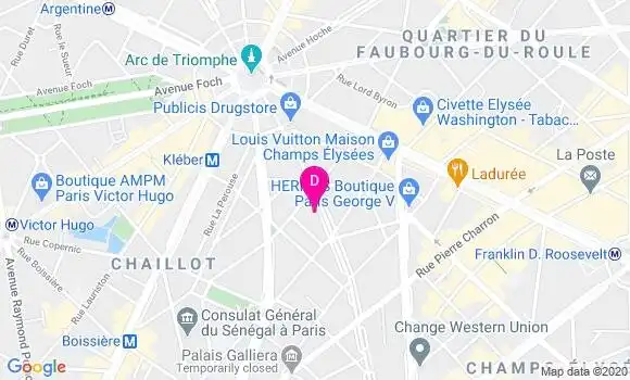 Localisation Serge Benjamin Cohen