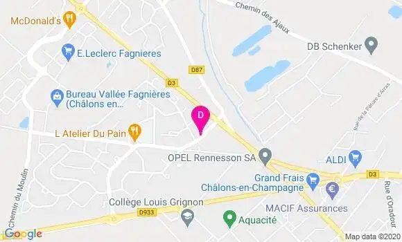 Localisation Annie Van Utterbeeck Douillet
