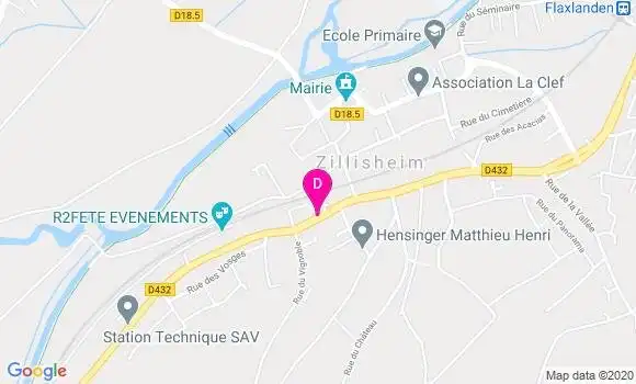 Localisation Eric Wolf