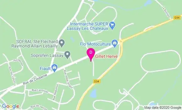Localisation Herve Gillet