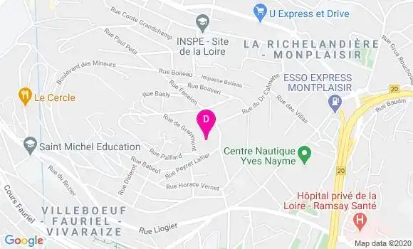 Localisation Sylvie Blanc