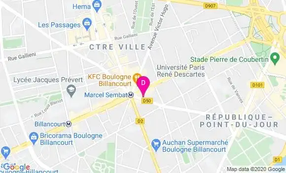 Localisation Chloe Barbant