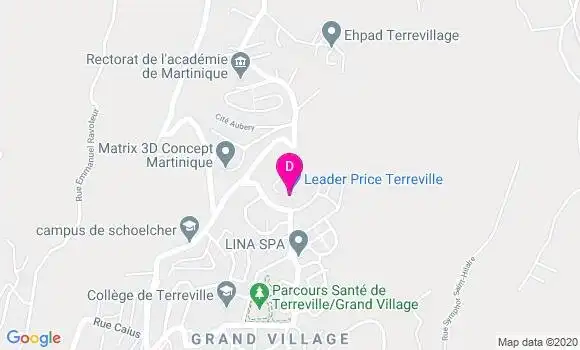 Localisation Patricia Ehoulet