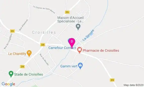 Localisation Isabelle Delorraine