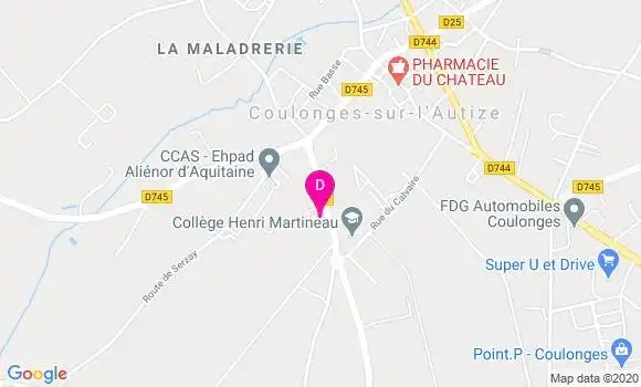 Localisation Olivier Pinet