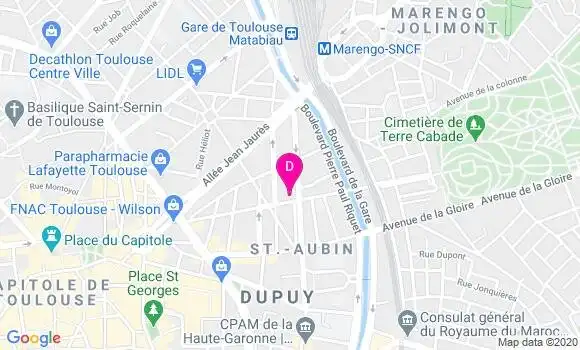 Localisation Louis Philip Gayrard