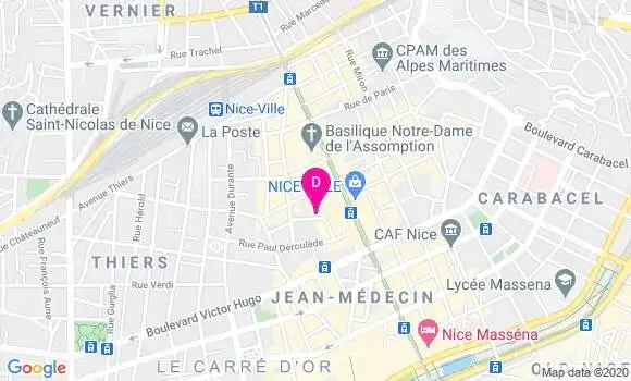 Localisation Amelie Berre