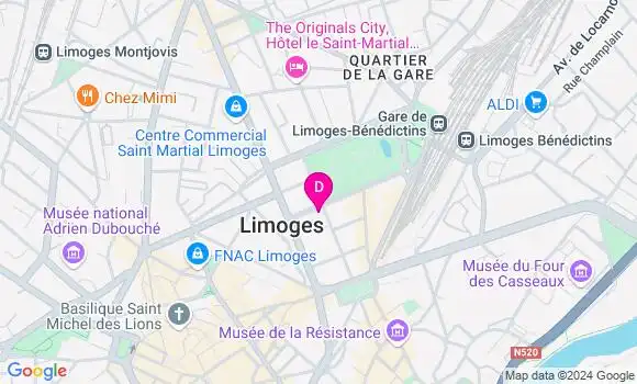 Localisation Benjamin Bois