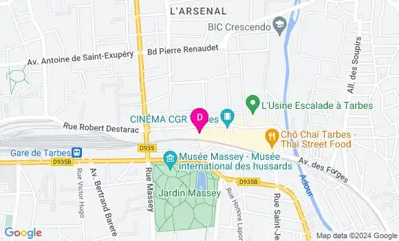 Localisation Thomas Marin