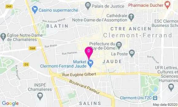 Localisation Frederique Vanel