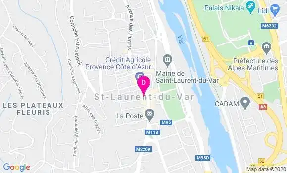 Localisation Anne Marie Ricci