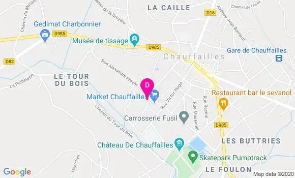Localisation Marion Fouilland