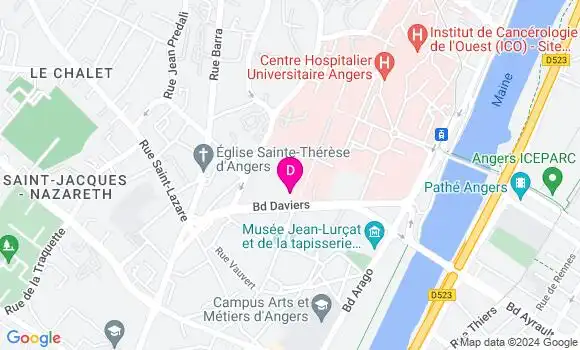 Localisation Mathilde Tournaire