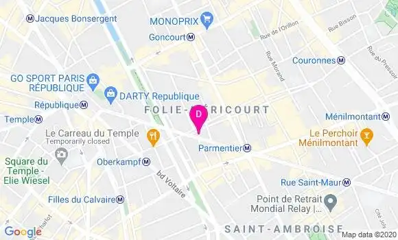 Localisation Thierry Partouche