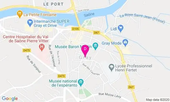 Localisation Marie Charles Brisard Perrotin