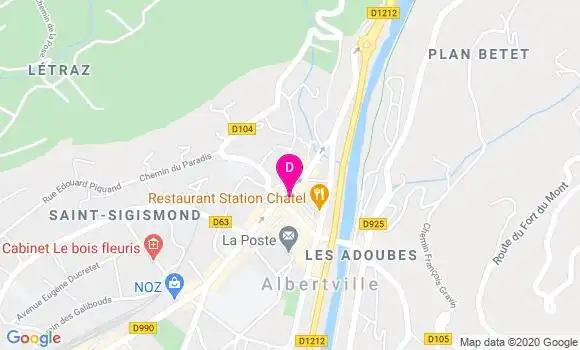 Localisation Francois Manhes