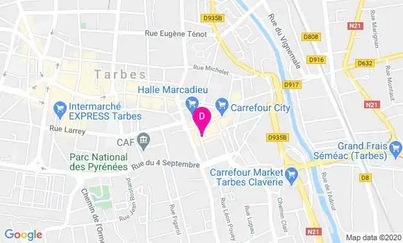 Localisation Nicolas Favier