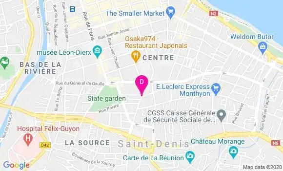 Localisation Michel Ah Koon