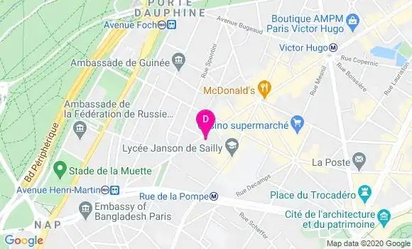 Localisation Corinne Touboul