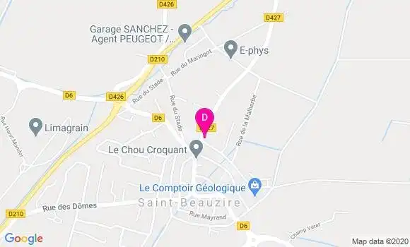 Localisation Ludovic Lamadon