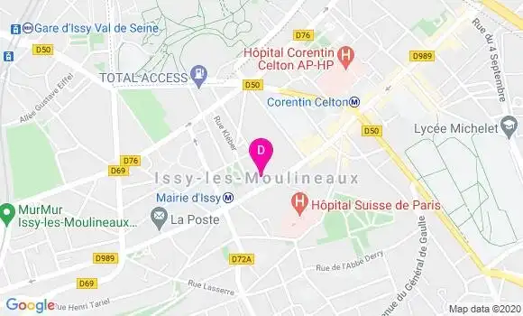 Localisation Coralie Fauquet Roure