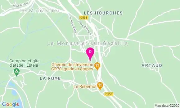 Localisation Laure Boussoulade
