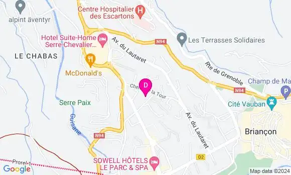 Localisation Laure Metairie