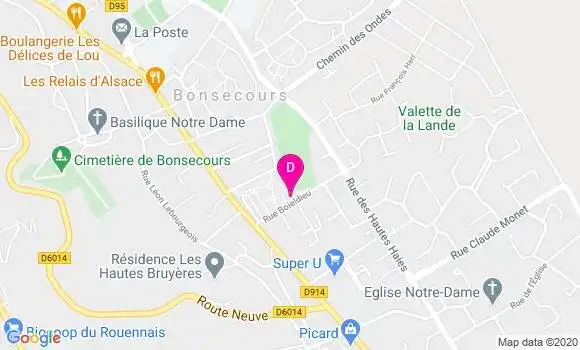 Localisation Catherine Hemard Choubrac