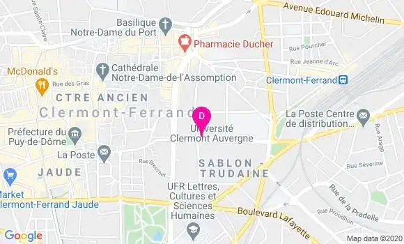 Localisation Jean Pierre Brenas