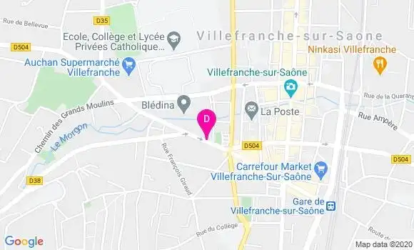 Localisation Amaury Lerenard