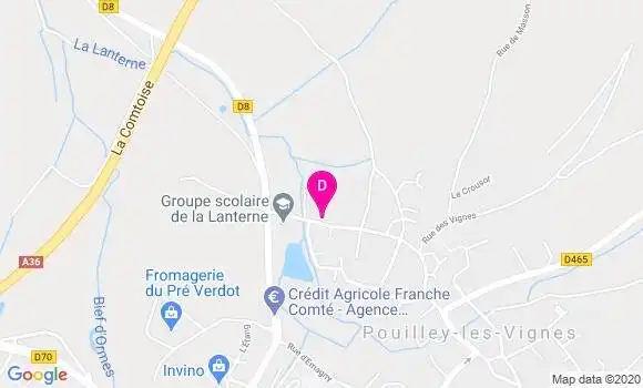 Localisation Marie Amanda Tanier