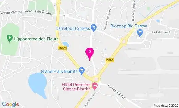Localisation Sarah Sandrin