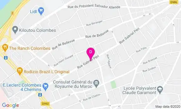 Localisation Sophie Cade