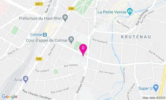 Localisation Claude Sitterlin