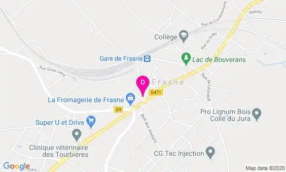Localisation Nicolas Malaise